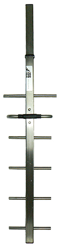 UHF/ISM 6 element square boom Yagi, 304 stainless steel, 870-930MHz, 50W, N-type female, 9dBd – 770mm